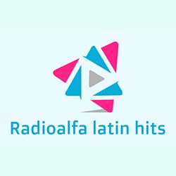 Radioalfa14 Latin hits radio logo