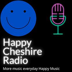Happy Cheshire Radio 80s logo