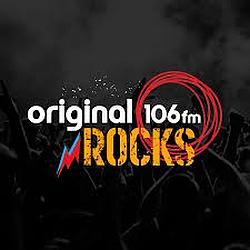 Original 106 Rocks radio logo
