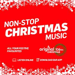 Original 106 Сhristmas radio logo