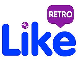 Like Retro radio logo
