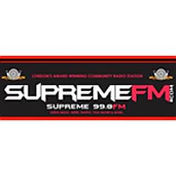 Supreme fm Live logo