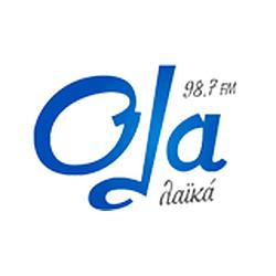 Όλα 98.7 radio logo