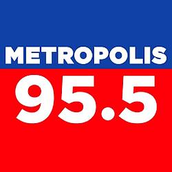 Metropolis 95.5 radio logo