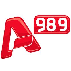 Alpha 98.9 radio logo