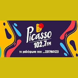 Picasso 102.7 radio logo