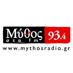 Mythos FM 93.4 logo