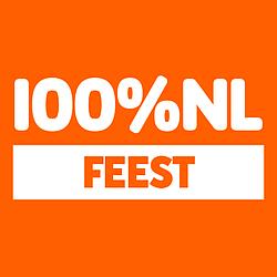 100 % NL Feest radio logo