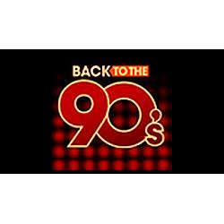 Back to the 90s radio logo