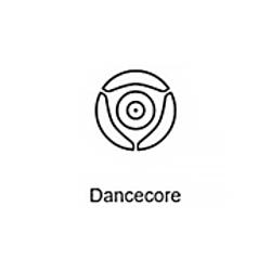 Dancecore Record radio logo