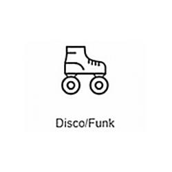Disco/Funk Record radio logo