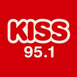 FM KISS 95.1 logo