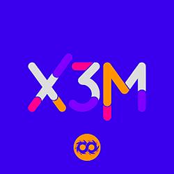 X3M radio logo
