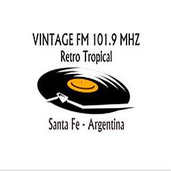 FM Vintage 101.9 Santa Fe logo