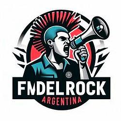 Fmdelrock Argentina radio logo
