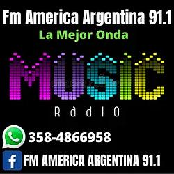 Fm 91.1 America Argentina logo
