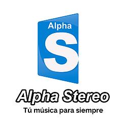 Alpha Stereo radio logo