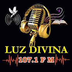 Luz Divina 107.1FM Radio Cristiano logo