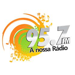 95.7 FM Nossa Rádio logo