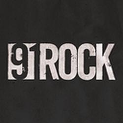 91 Rock radio logo