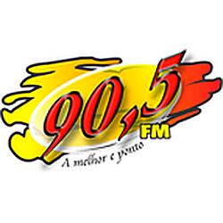90.5 FM logo
