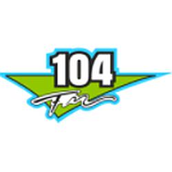 104 FM logo