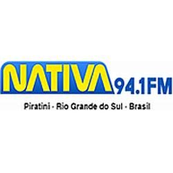 Nativa FM 94.1 Piratini logo