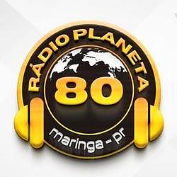 Radio PlanetA Web 80 logo