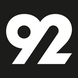 92 FM logo