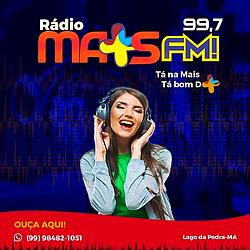 Radio mais FM 99,7 Lago da Pedra logo