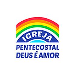 Deus é Amor radio logo