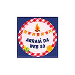 Arraiá Web 80 radio logo