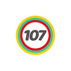 Rádio 107 FM logo