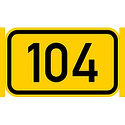 Web 104 A Voz de Fatima radio logo