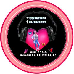 web radio memorial de priscila logo