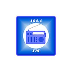 Rádio 104 FM 104.1 MHz FM logo