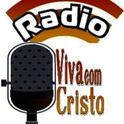 radio viva com cristo logo