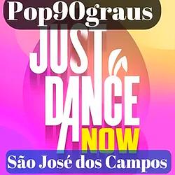 Pop 90 graus radio logo