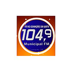 Rádio Municipal FM Cosmópolis logo