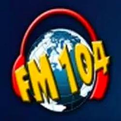 Rádio FM104 Anos 90 logo