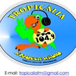Tropicália Macaúbas radio logo