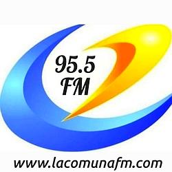 95.5 FM LA COMUNA logo