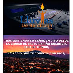 Emisora Cristiana Lluvias de Bendicion radio logo