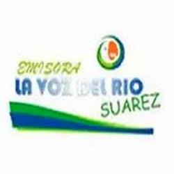 La voz del río Suárez radio logo