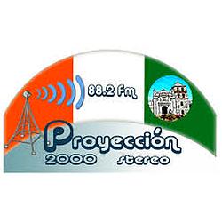 Proyección 2000 Stéreo radio logo