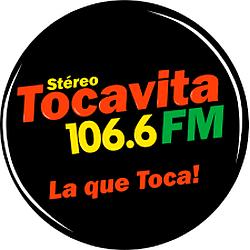Tocavita Stereo radio logo