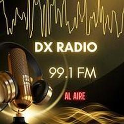 DX Radio 99.1 FM logo