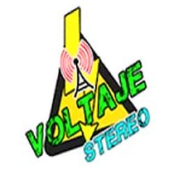 Voltaje Stéreo radio logo