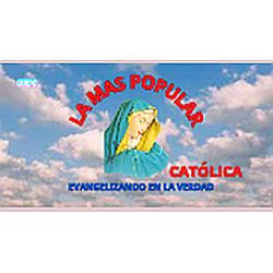 La Más popular Católica radio logo