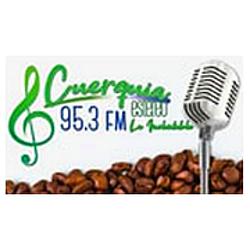 Cuerquia Estereo 95.3 radio logo